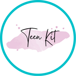 Teen Girl Emergency Kit, period kit, first aid