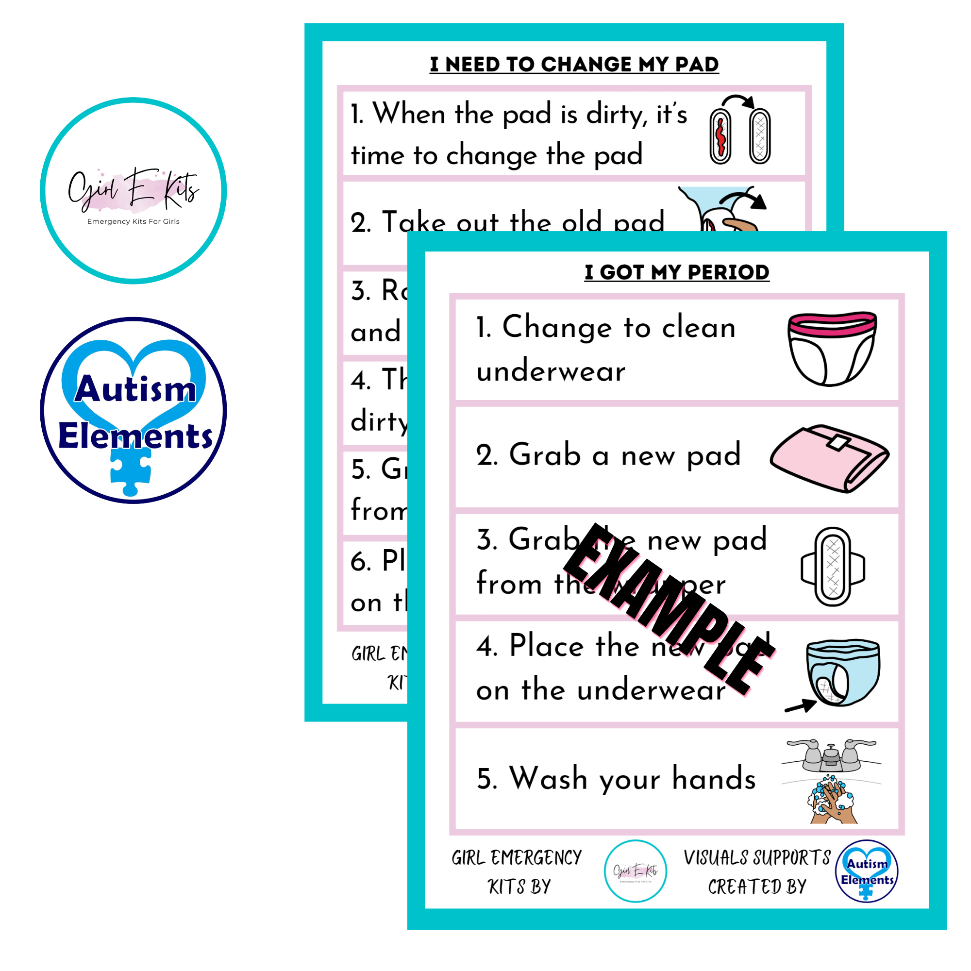 Help Kit Visual Visual Checklist – Girl E Kits