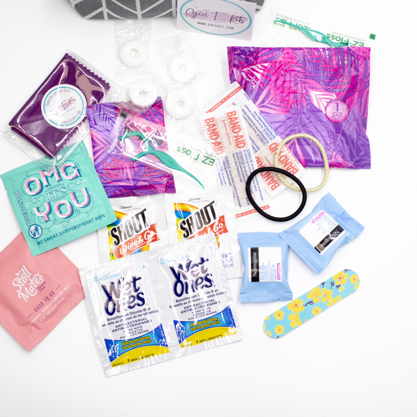 items included in the mom emergency kit